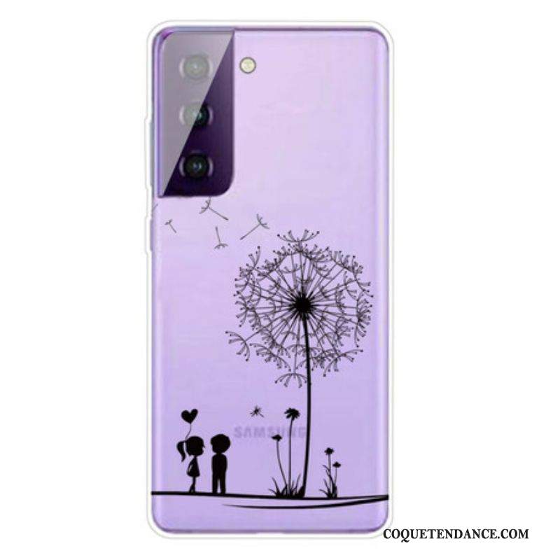 Coque Samsung Galaxy S21 FE Pissenlit Love