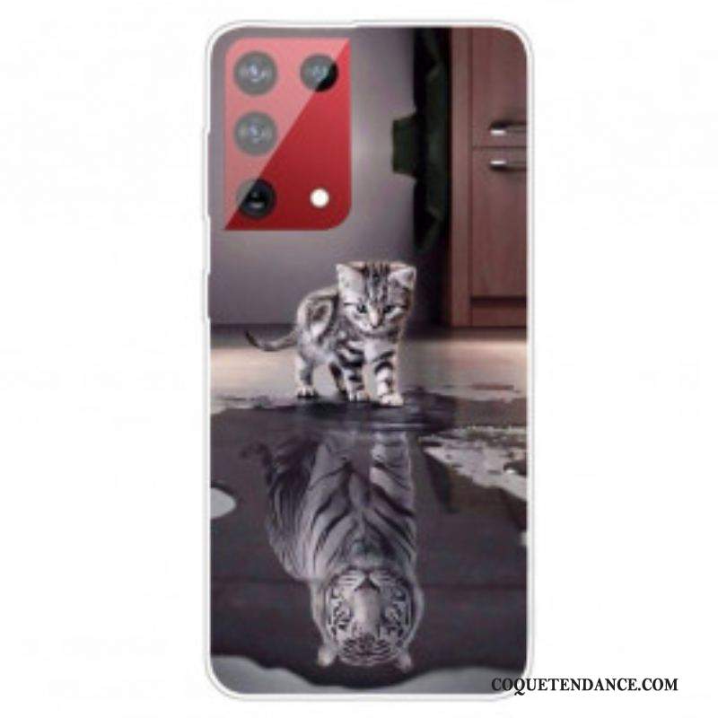 Coque Samsung Galaxy S21 Ultra 5G Ernest le Tigre