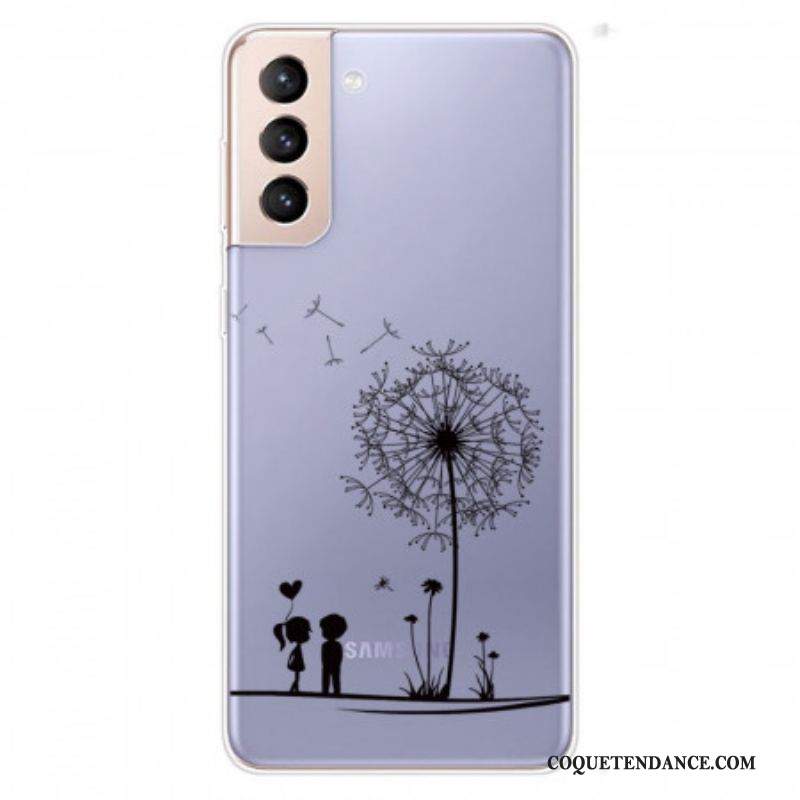 Coque Samsung Galaxy S22 5G Pissenlit Love