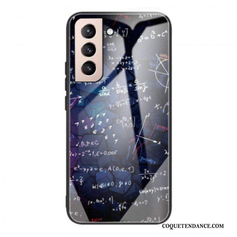 Coque Samsung Galaxy S22 5G Verre Trempé Calculs Mathématiques