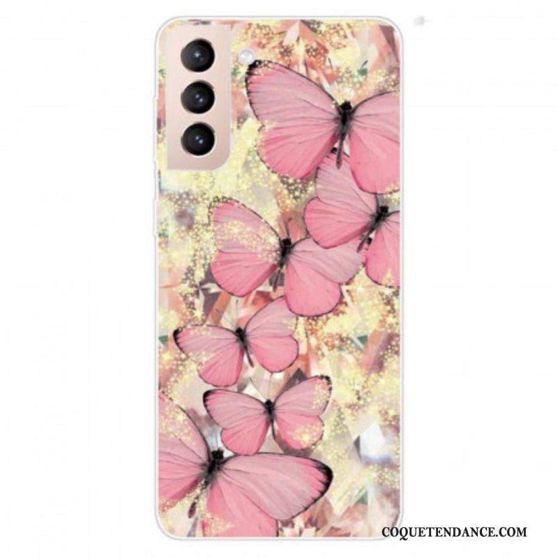 Coque Samsung Galaxy S22 Plus 5G Papillons Papillons