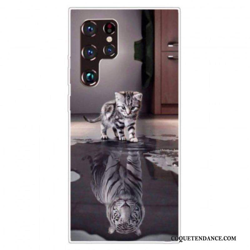 Coque Samsung Galaxy S22 Ultra 5G Ernest le Tigre