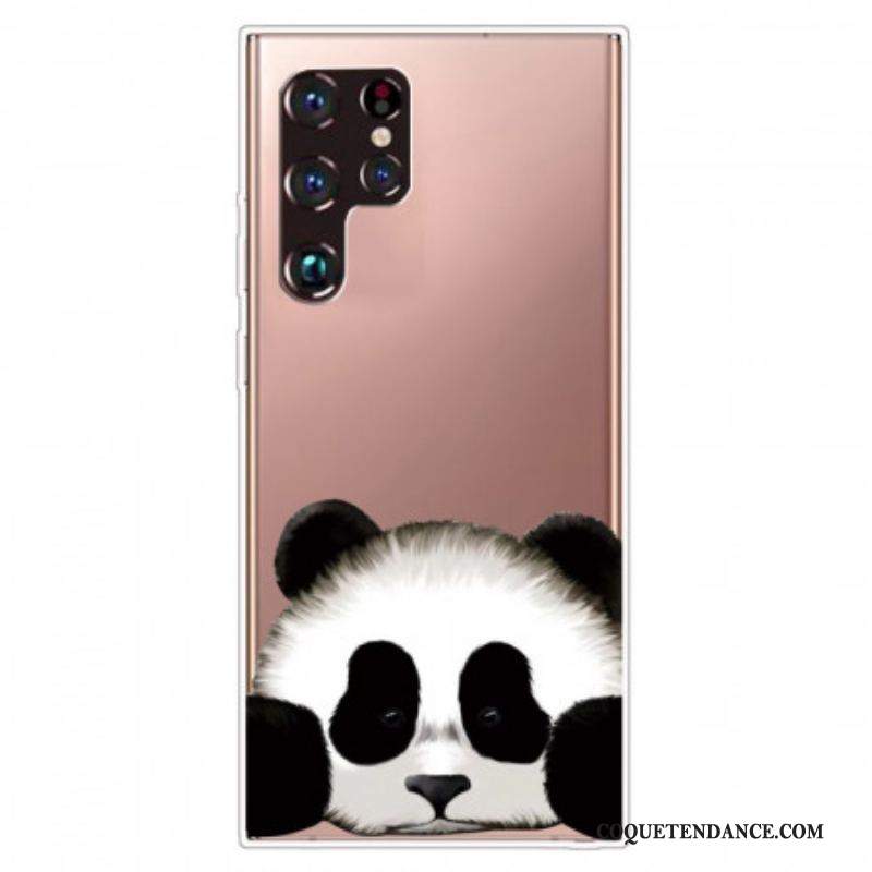 Coque Samsung Galaxy S22 Ultra 5G Transparente Panda