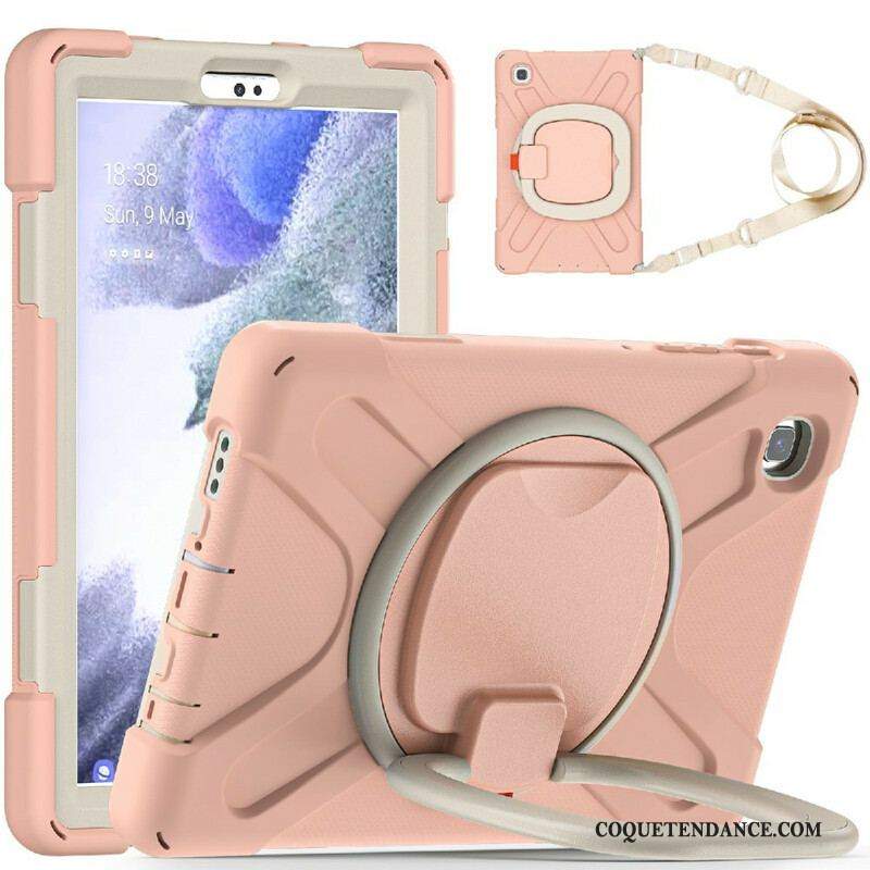 Coque Samsung Galaxy Tab A7 Lite Multi-Fonctionnelle avec Bandoulière