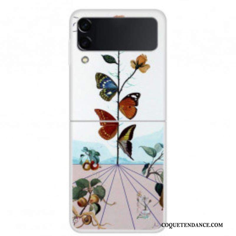Coque Samsung Galaxy Z Flip 3 5G Papillons de la Nature