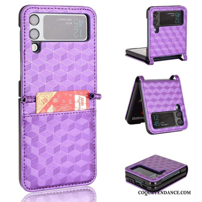 Coque Samsung Galaxy Z Flip 4 Cube 3D