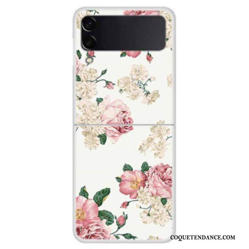 Coque Samsung Galaxy Z Flip 4 Fleurs Liberty