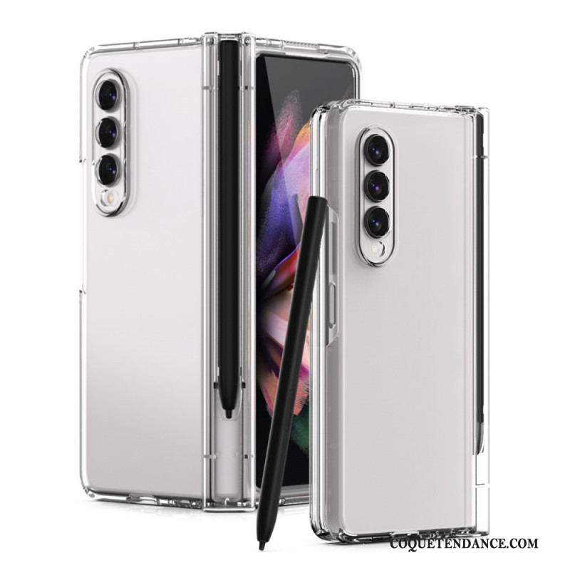 Coque Samsung Galaxy Z Fold 3 5G Protecteur Écran et Porte-Stylet