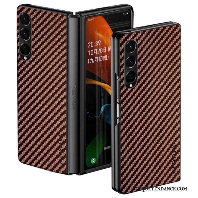 Coque Samsung Galaxy Z Fold 4 AIORIA Fibre de Carbone