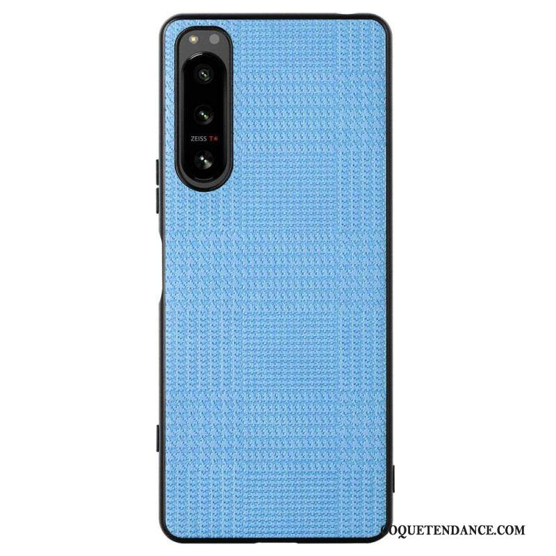 Coque Sony Xperia 10 IV Style Tissu VILI