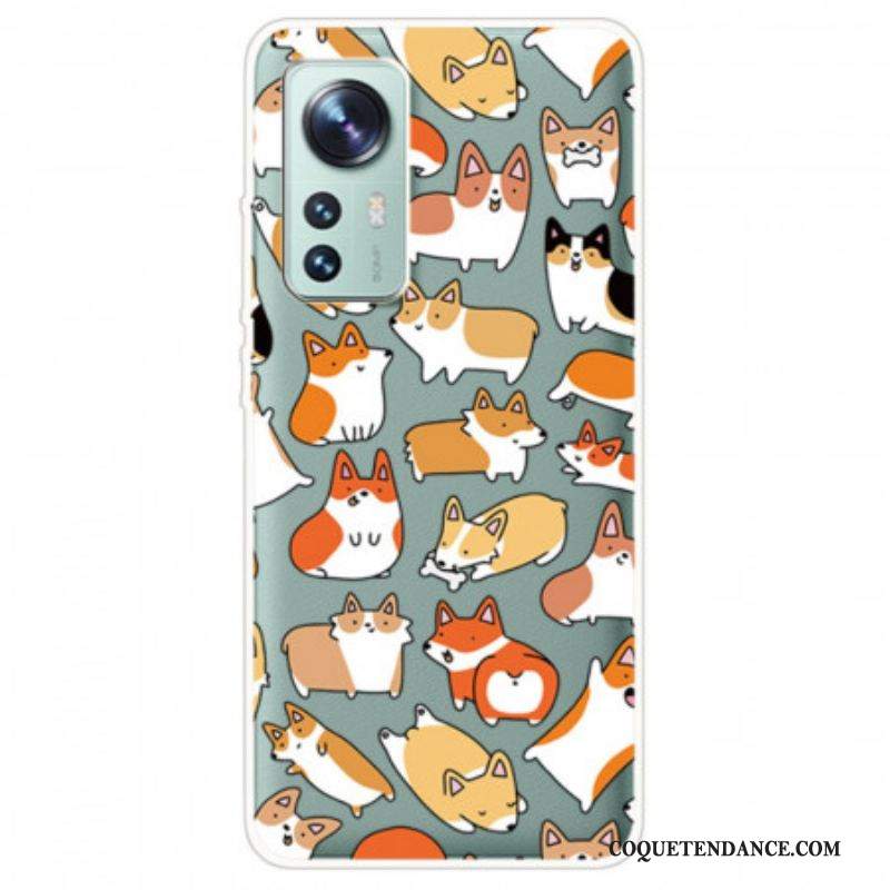 Coque  Xiaomi 12 / 12X  Multiples Chiens