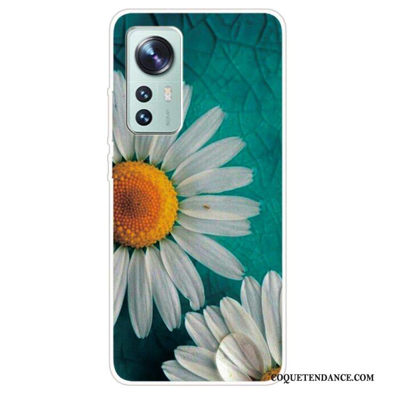 Coque  Xiaomi 12 / 12X  Silicone Marguerite