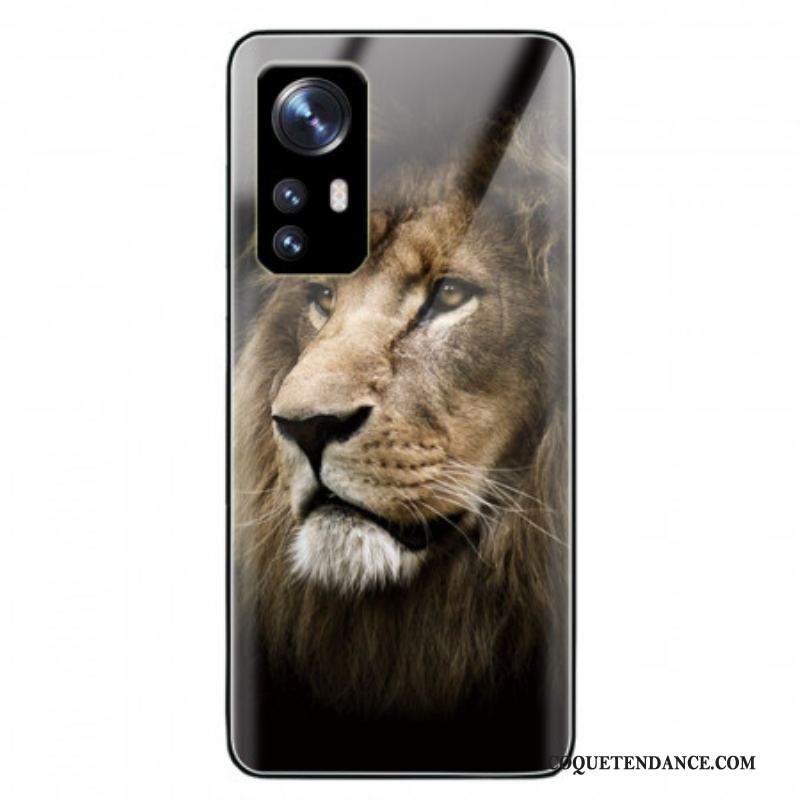 Coque  Xiaomi 12 / 12X  Verre Trempé Tête de Lion