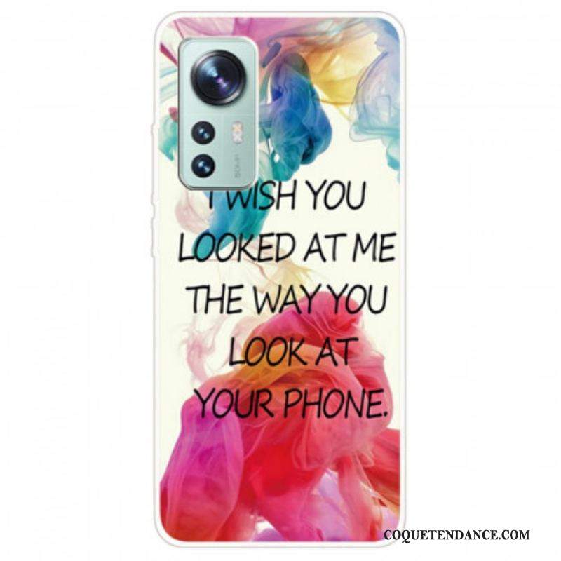 Coque  Xiaomi 12 / 12X  Wish You Looked At Me