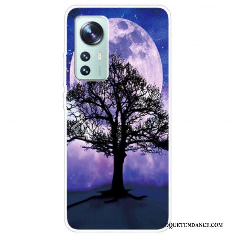 Coque Xiaomi 12 Pro Silicone Arbre