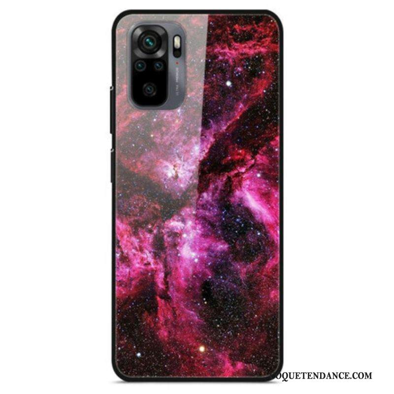 Coque Xiaomi Redmi Note 10 / Note 10s Verre Trempé Rose