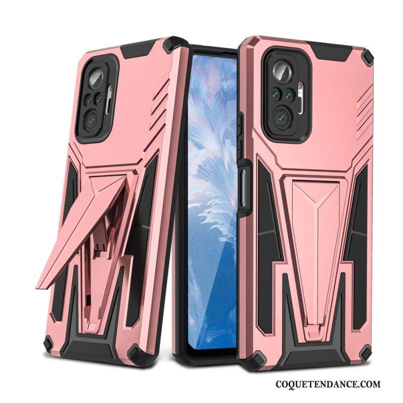 Coque Xiaomi Redmi Note 10 Pro Résistante Support Amovible