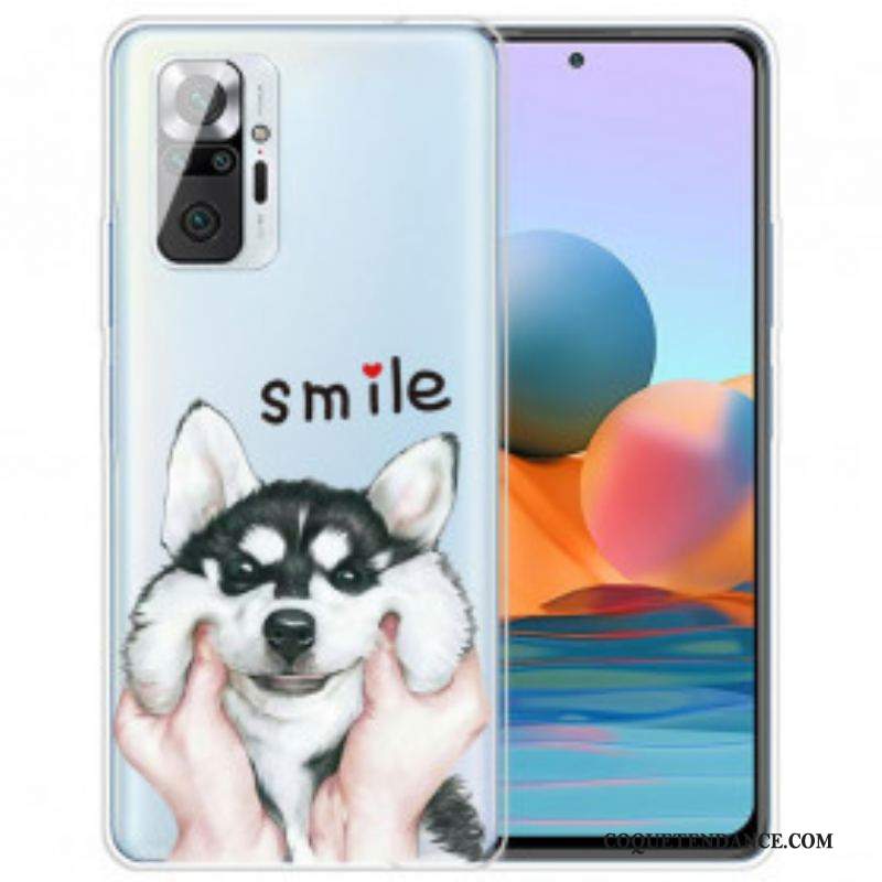 Coque Xiaomi Redmi Note 10 Pro Smile Dog