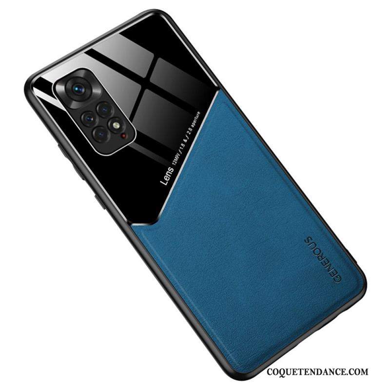 Coque Xiaomi Redmi Note 11 / 11s Effet Cuir Magnétique