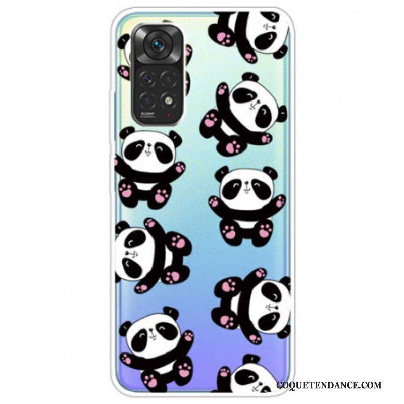 Coque Xiaomi Redmi Note 11 / 11s Pandas Fun