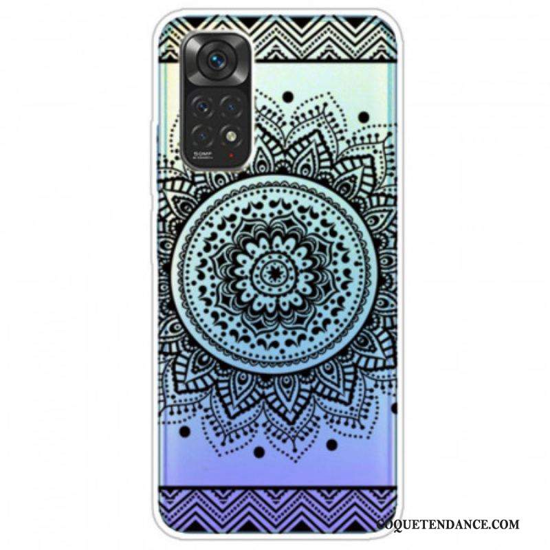 Coque Xiaomi Redmi Note 11 / 11s Transparente Fleur Mandala