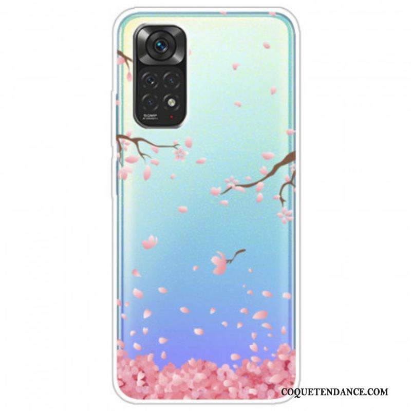 Coque Xiaomi Redmi Note 11 Pro / Note 11 Pro 5G Branches à Fleurs