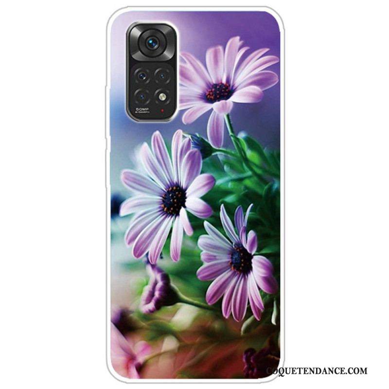 Coque Xiaomi Redmi Note 11 Pro / Note 11 Pro 5G Fleurs Réalistes