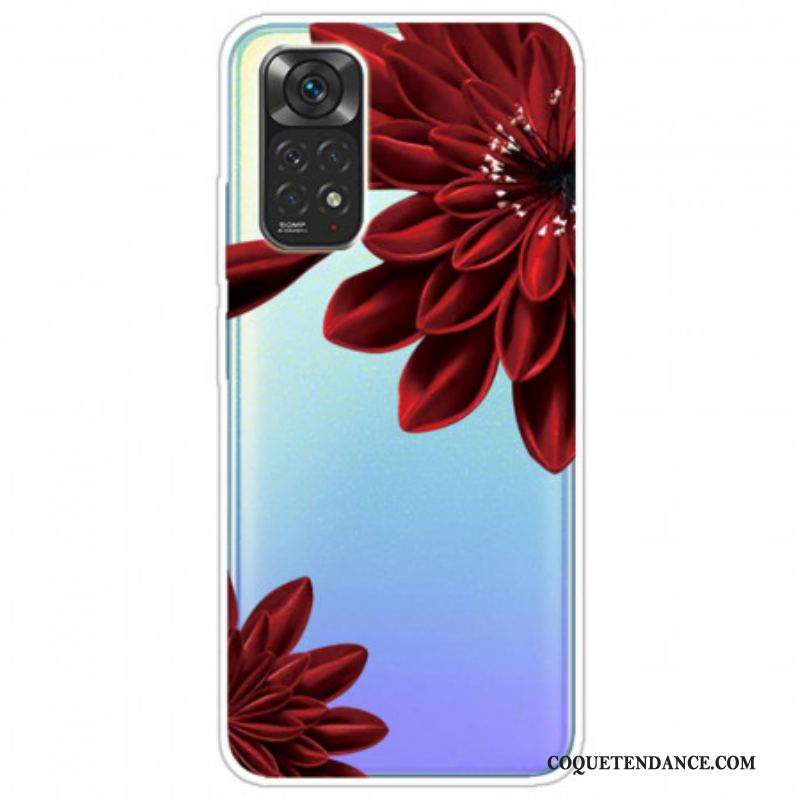 Coque Xiaomi Redmi Note 11 Pro / Note 11 Pro 5G Fleurs Sauvages