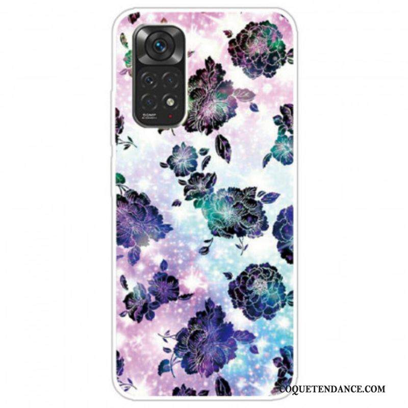 Coque Xiaomi Redmi Note 11 Pro / Note 11 Pro 5G Fleurs Vintage