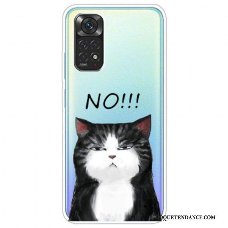 Coque Xiaomi Redmi Note 11 Pro /  Note 11 Pro 5G Le Chat Qui Dit Non