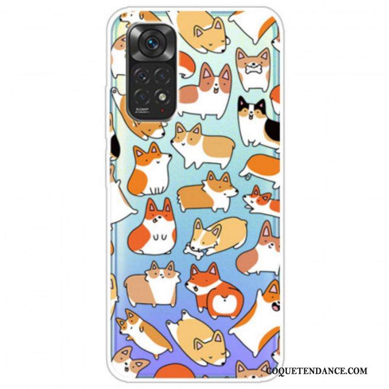 Coque Xiaomi Redmi Note 11 Pro /  Note 11 Pro 5G Multiples Chiens