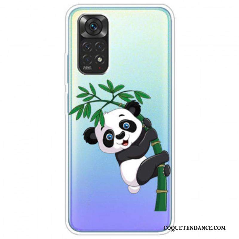 Coque Xiaomi Redmi Note 11 Pro /  Note 11 Pro 5G Panda Sur Le Bambou