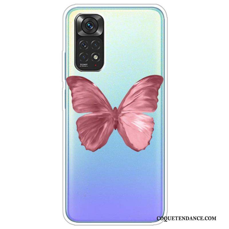 Coque Xiaomi Redmi Note 11 Pro /  Note 11 Pro 5G Papillons Sauvages