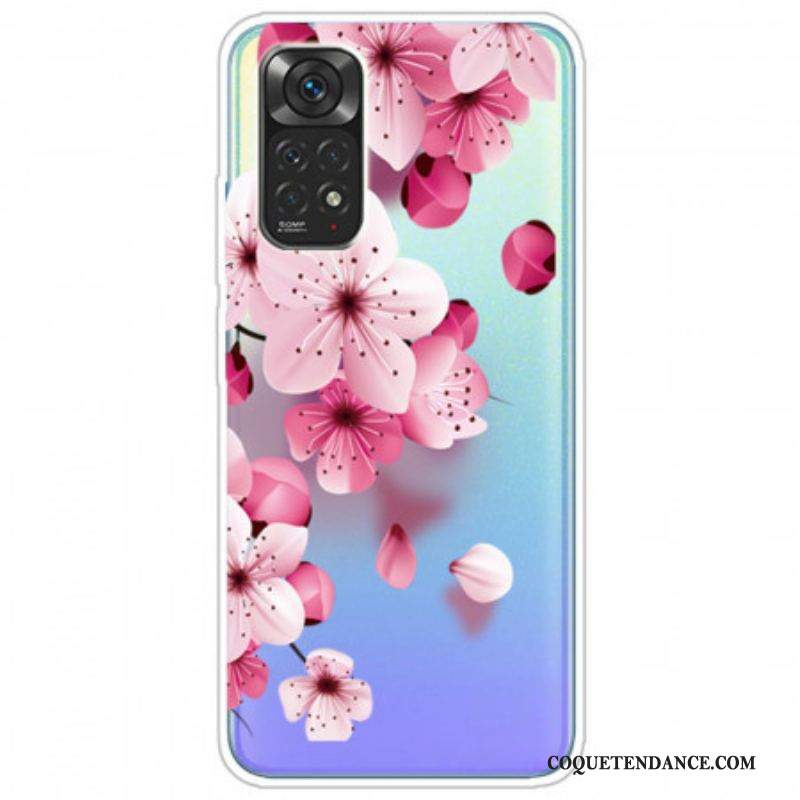 Coque Xiaomi Redmi Note 11 Pro /  Note 11 Pro 5G Petites Fleurs Roses