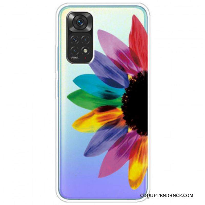 Coque Xiaomi Redmi Note 11 Pro / Note 11 Pro 5G Pétales Colorées