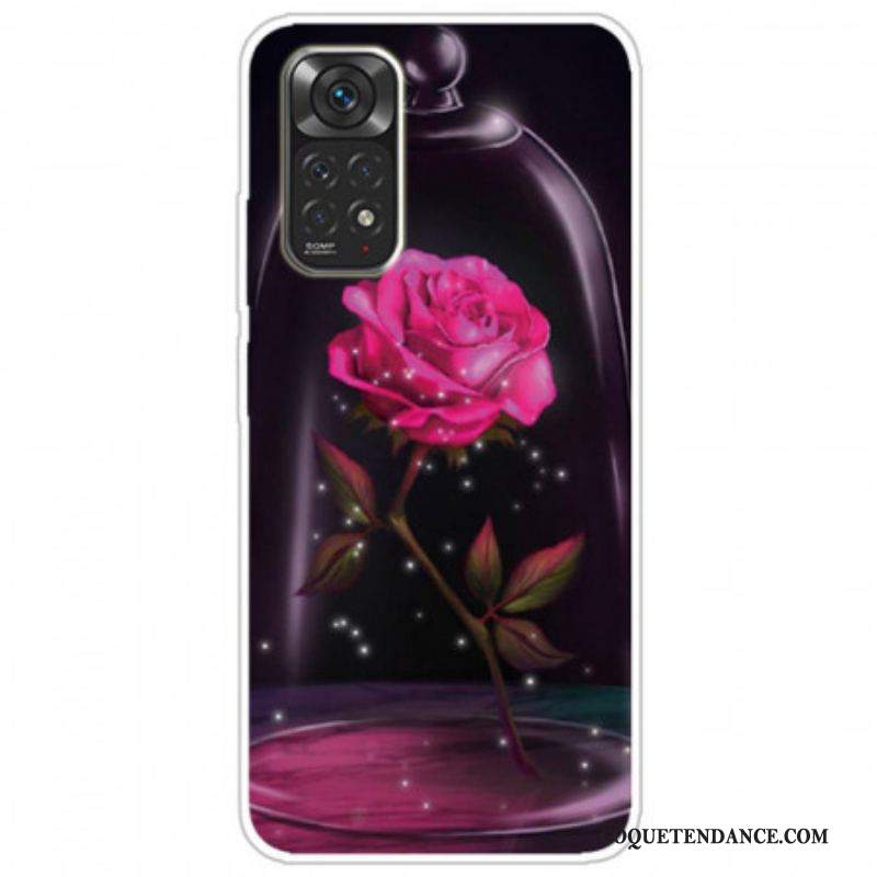 Coque Xiaomi Redmi Note 11 Pro / Note 11 Pro 5G Rose Magique