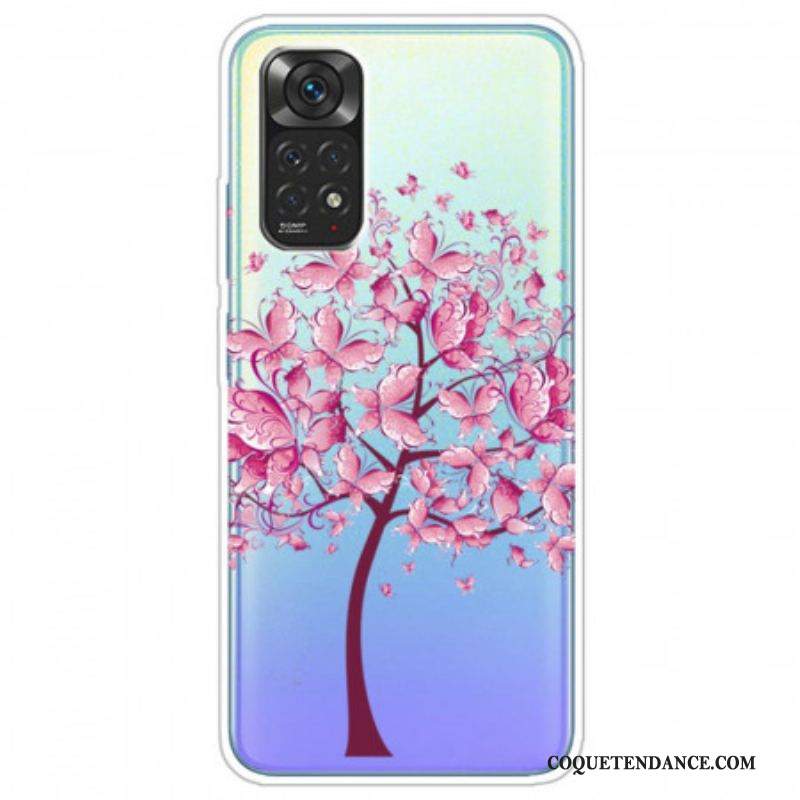 Coque Xiaomi Redmi Note 11 Pro / Note 11 Pro 5Gs Top Arbre Rose