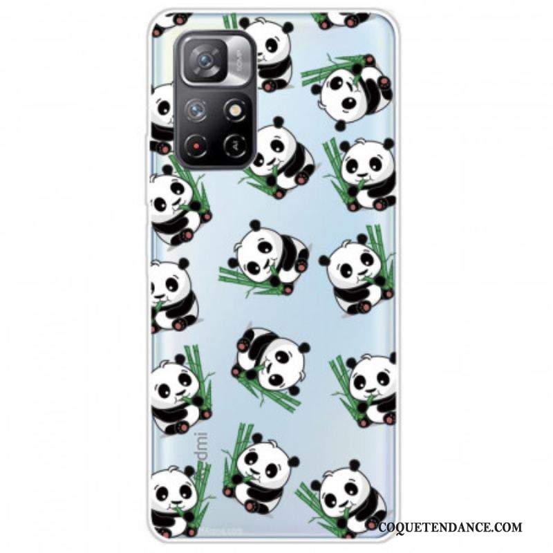 Coque Xiaomi Redmi Note 11 Pro Plus 5G Petits Pandas