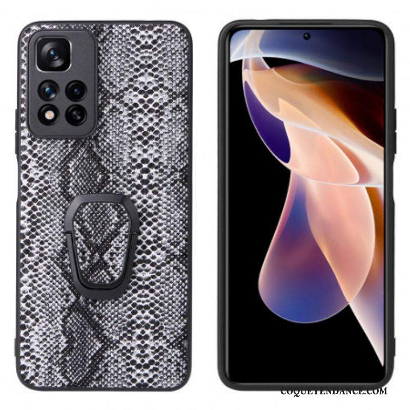 Coque Xiaomi Redmi Note 11 Pro Plus 5G Style Serpent Anneau-Support