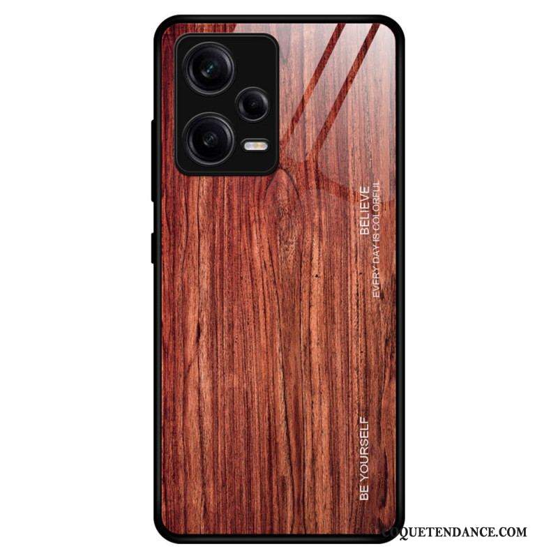 Coque Xiaomi Redmi Note 12 Pro Verre Trempé Design Bois