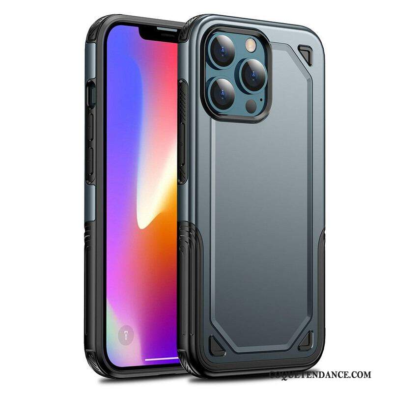 Coque iPhone 13 Pro Max Armor Effet Métal