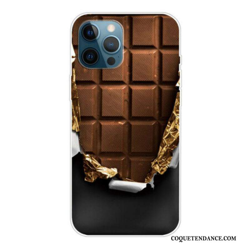 Coque iPhone 13 Pro Max Flexible Chocolat