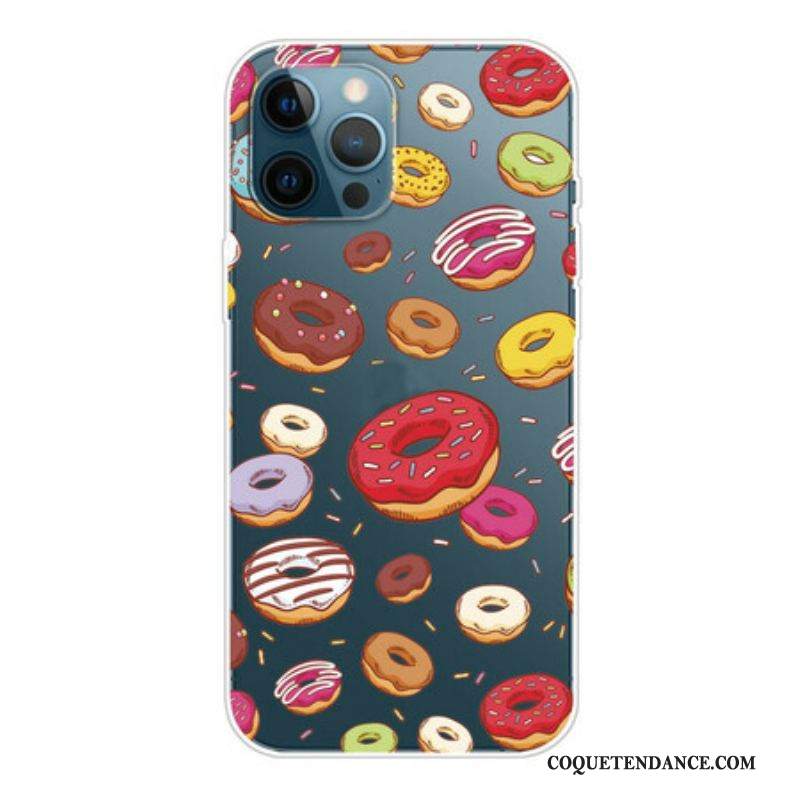 Coque iPhone 13 Pro Max Love Donuts