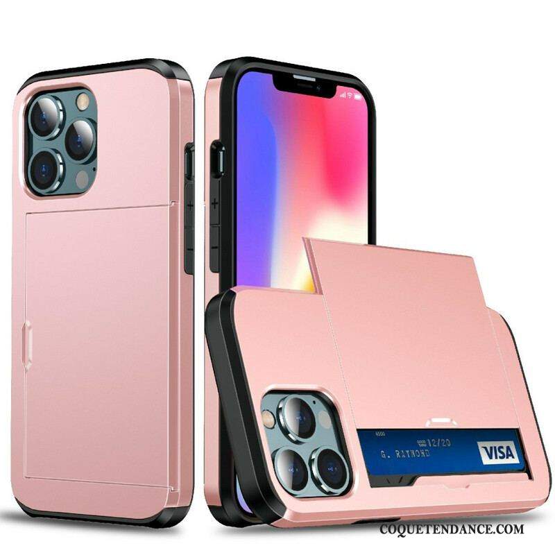 Coque iPhone 13 Pro Max Porte-Carte à Glissière