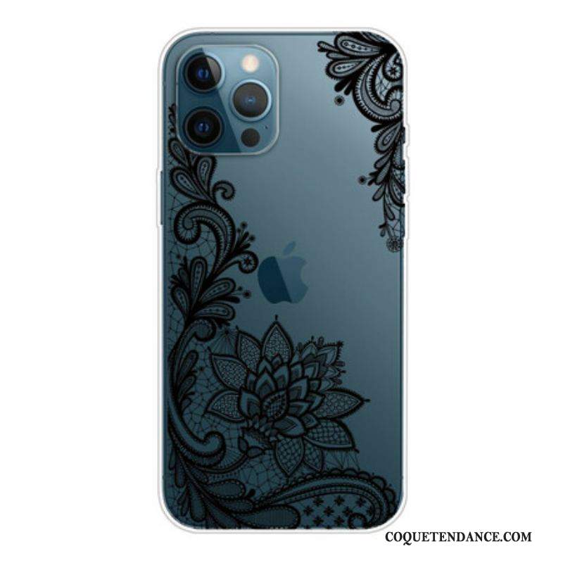 Coque iPhone 13 Pro Max Sublime Dentelle