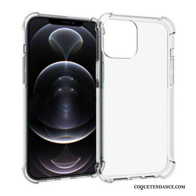 Coque iPhone 13 Pro Max Transparente Coins Renforcés