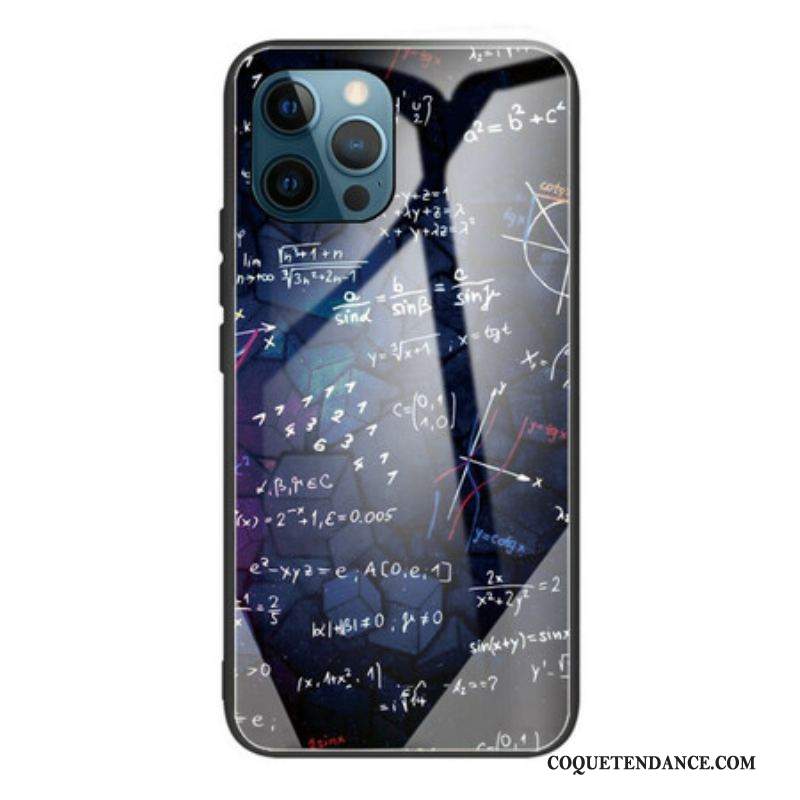 Coque iPhone 13 Pro Max Verre Trempé Calculs Mathématiques