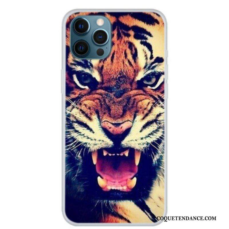 Coque iPhone 13 Pro Tigre de Face