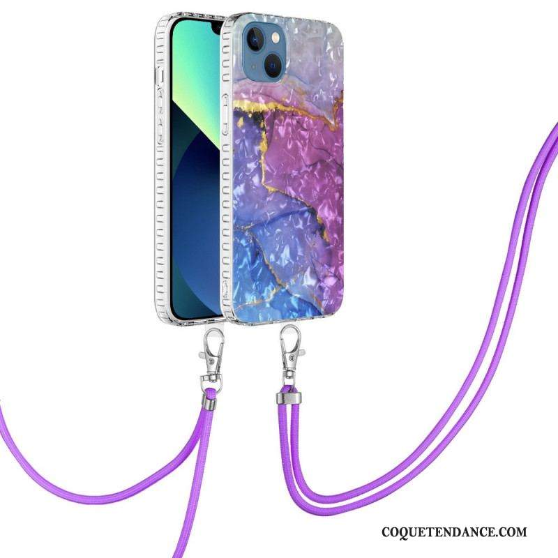 Coque iPhone 14 à Cordon Stylée