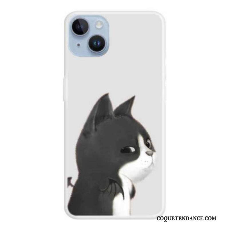 Coque iPhone 15 Plus Devil Cat